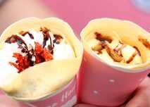 Crepe House　みるきぃ　ぴんくの写真